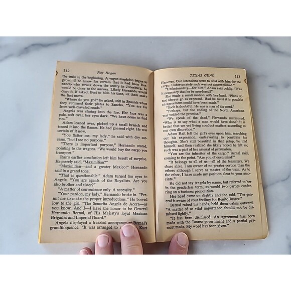 Texas Guns By Ray Hogan Paperback - Picture 7 of 10